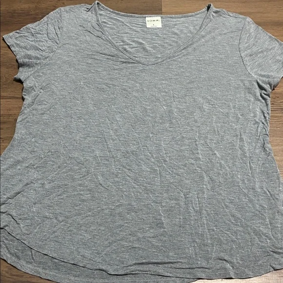 Soma Super Soft 2-Pc Pajama Top & Pants set size L - Picture 4 of 13